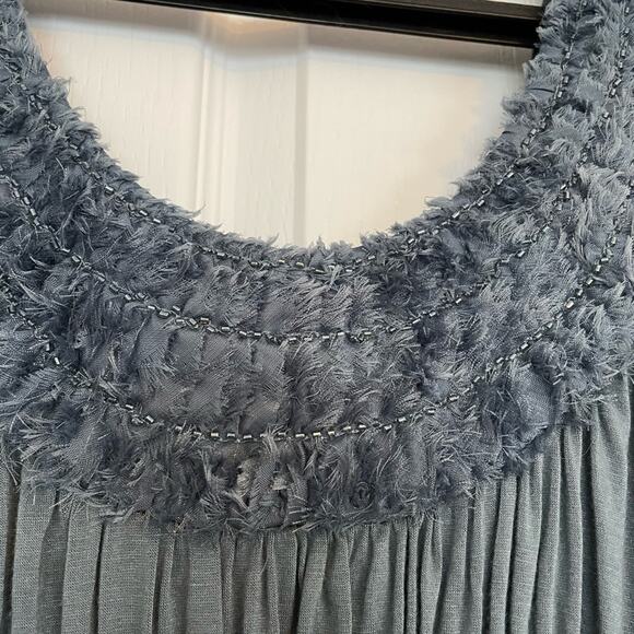 Soprano cotton stretch dress with embellished neckline.  Size S. Cocktail. - Picture 5 of 5